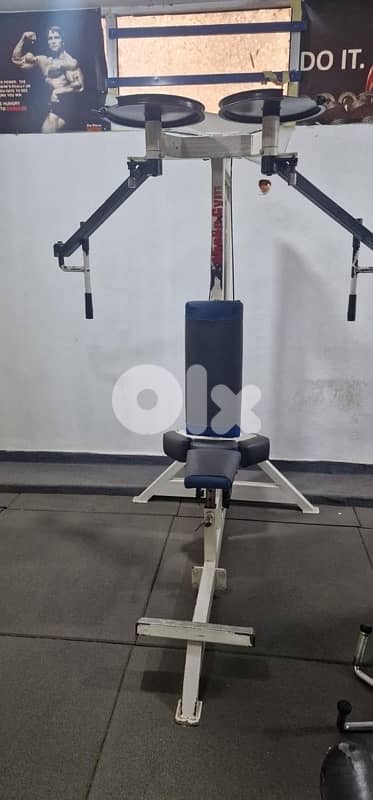 Gym equipments condition very good for sale. 10