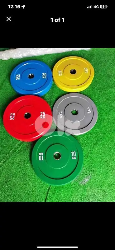 Bumper plate very good quality