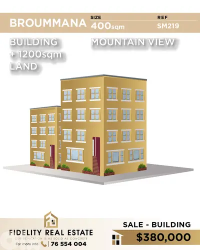 Building for sale in Broummana SM219 مبنى للبيع في برومانا