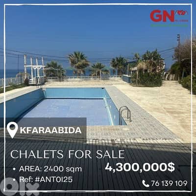 Project of 20 Chalets for sale in Kfaraabida Batroun 2400m² ONLY 4300K