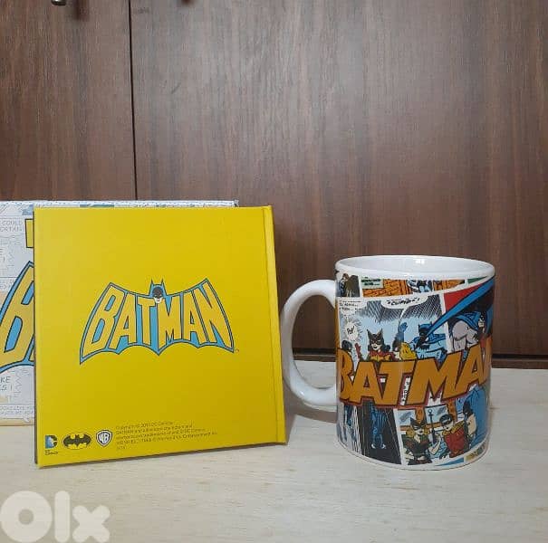 Batman Mug + cake booklet. 1