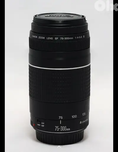 lens 75-300 used like new