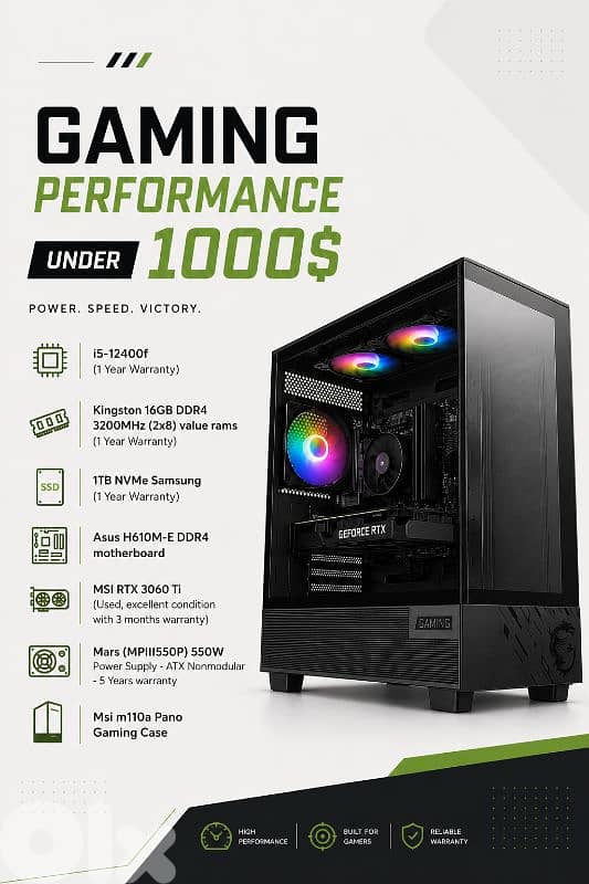 Gaming Pc (Brand New) 0