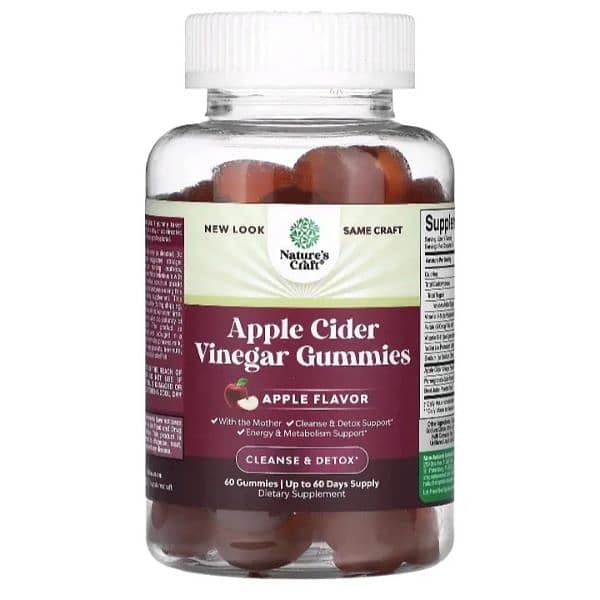 apple ceder vinegar gummies 0