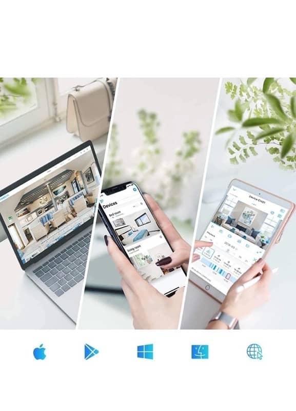 Reolink WIFI IP Camera Indoor E1 3MP Pan Tilt Baby Monitor 7