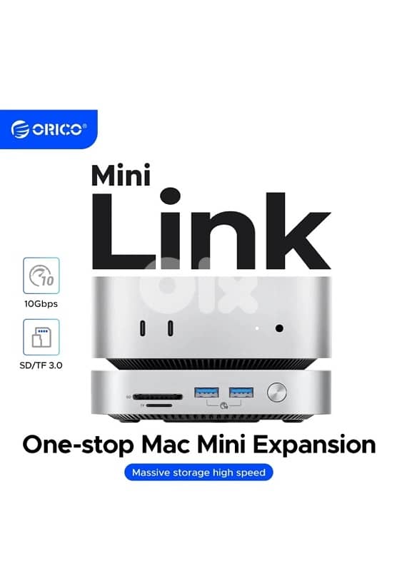 ORICO MiniLink 40Gbps M. 2 SSD Enclosure Docking Station Mac mini 0
