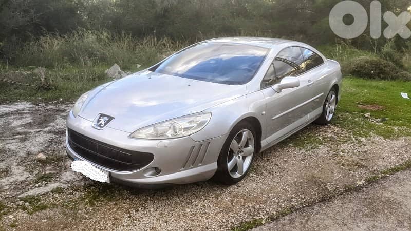 Peugeot 407 coupe sport 2007 3.0 v6 silver Special Edition like new 0
