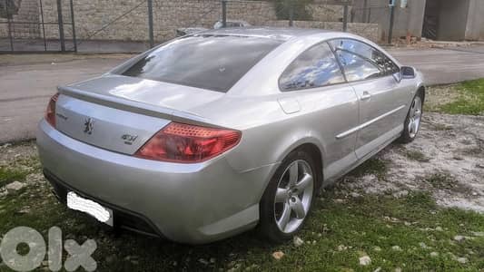 Peugeot 407 coupe sport 2007 3.0 v6 silver Special Edition like new