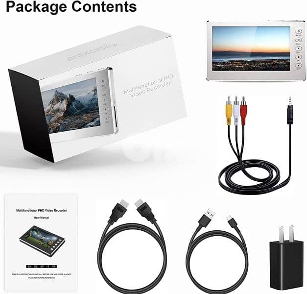 DIGITNOW Digital-to-Analog Converter, Silver V102-Silver 5 inch screen 8