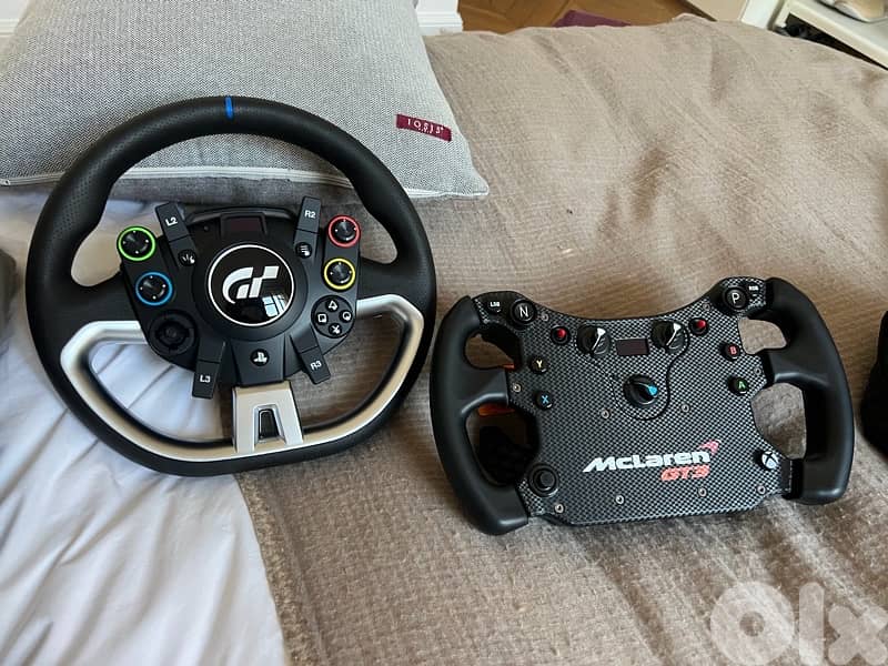 PlayStation and pc driving rig fanatec 3