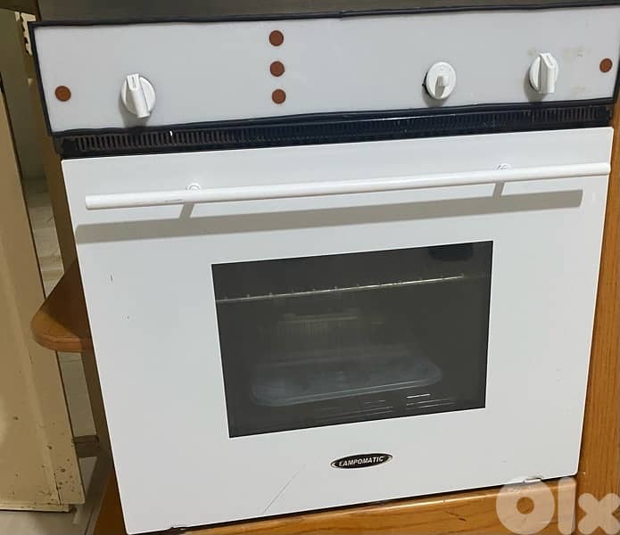 gas encastre and oven 0