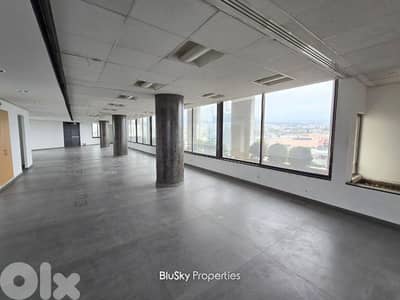 Office with Mountain View For RENT In Furn El Chebbak مكتب للإيجار #JG