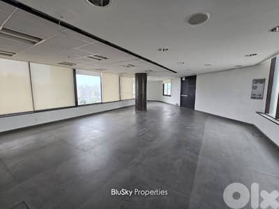 Office with Mountain View For RENT In Furn El Chebbak مكتب للإيجار #JG