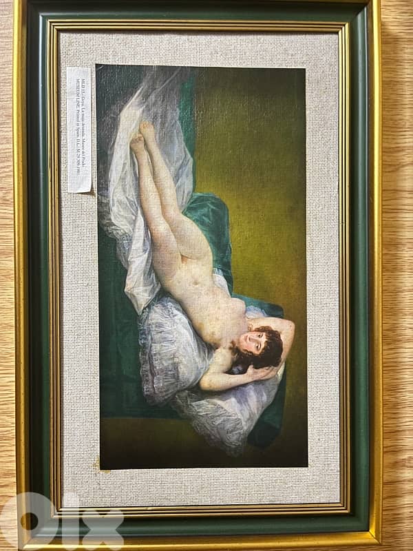 La maja desnuda by Francisco Goya 0