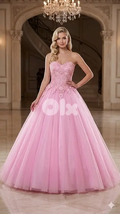 Pink Ballroom Dress – Never Worn