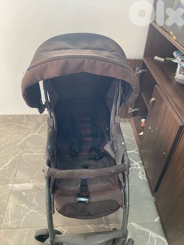 Stroller + Baby Crib 0