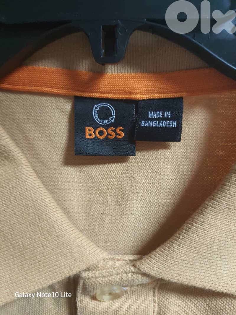 POLO BOSS ORANGE  SIZE S M L XL 2XL 1