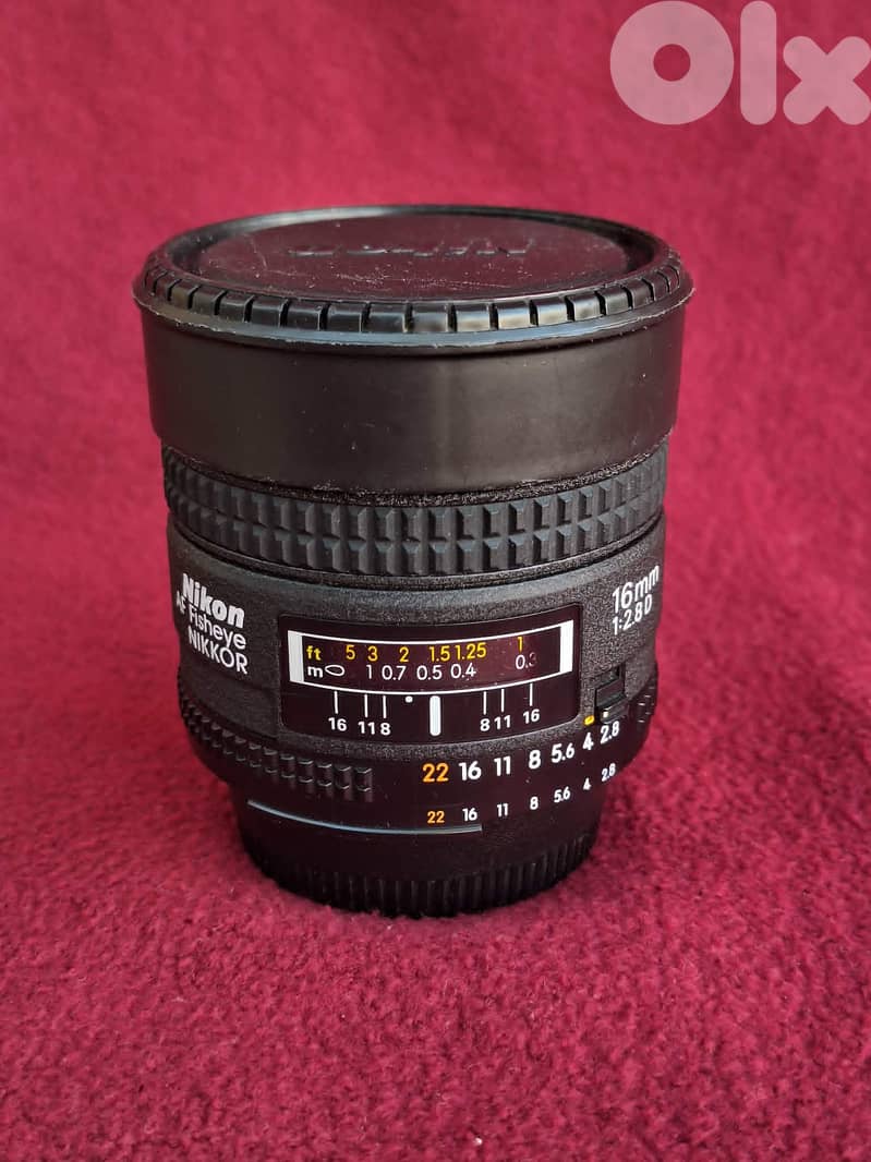 Nikon AF Fisheye 16mm f2.8 3