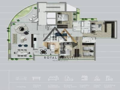 under construction apartments for sale in rawche Beirutشقق قيد الانشاء