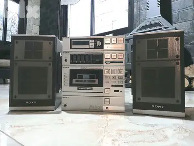 Rare sony FH-7 ( Number 1) Sony's first stereo system since 1980 ستريو