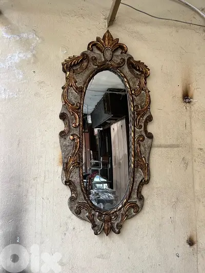 frensh mirroir antique مراي فرنسية انتيك ناعمة مميزة ولا اروع سعر لقطة