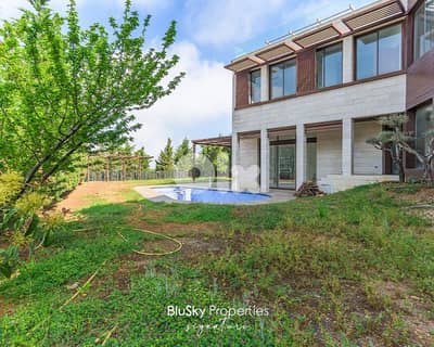 Villa with Garden For SALE In Qonnabet Broumana فيلا للبيع #SS
