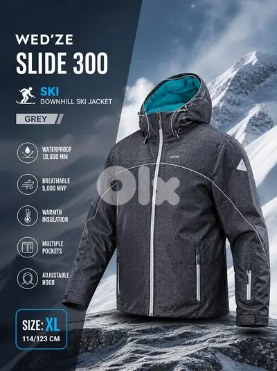 wedze slide 300 ski jacket