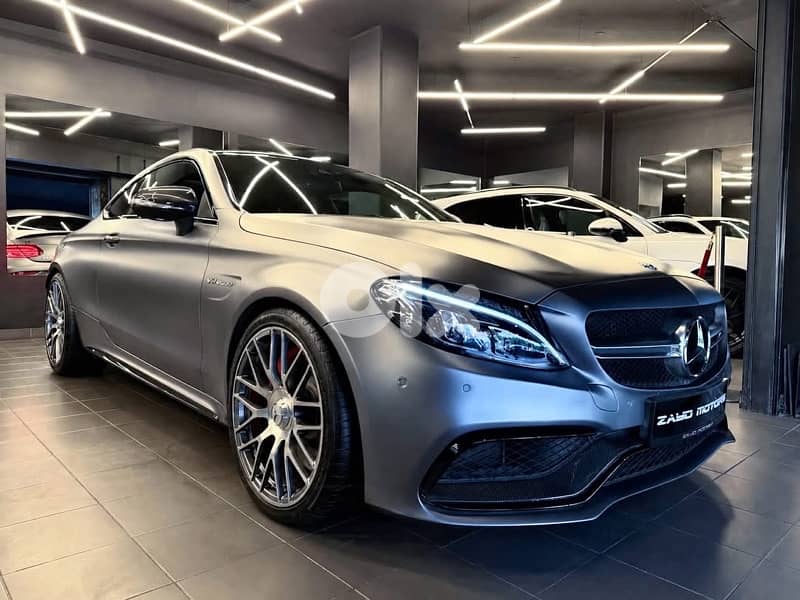 Mercedes C63s AMG Coupe 2018 (tgf) 0