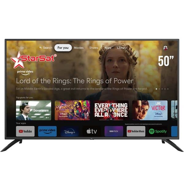 TV smart 50inch STARSAT GOOGLE TV 0