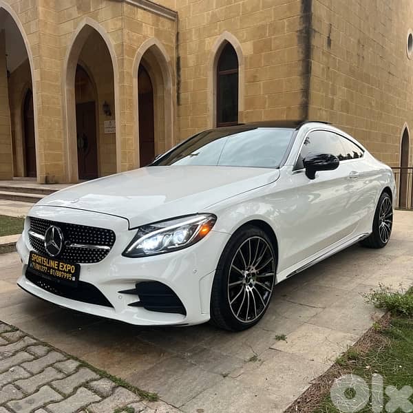 Mercedes-Benz C300 4matic Coupe 2017 AMG Line 54,xxx Miles 0