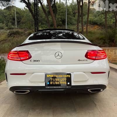 Mercedes-Benz C300 4matic Coupe 2017 AMG Line 54,xxx Miles