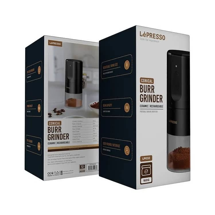 LePresso Conical Burr Grinder 6