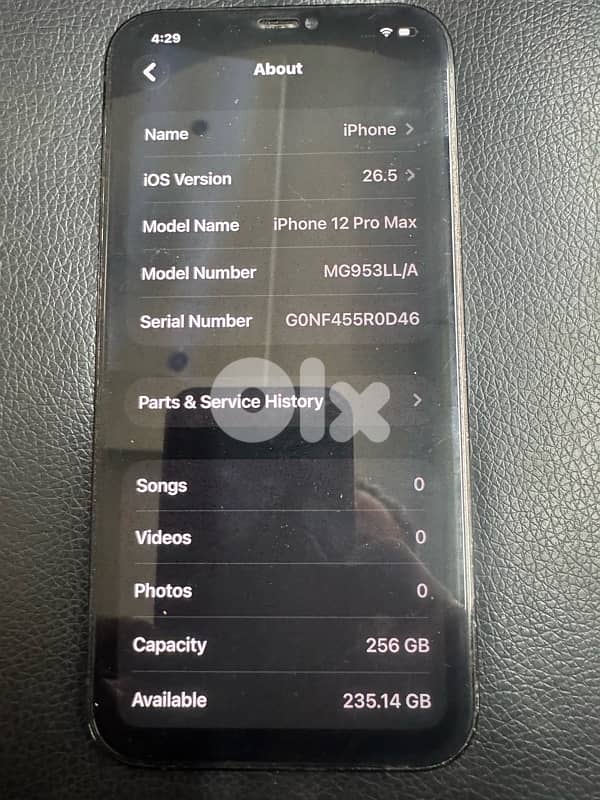 iphone 12 pro max 256gb 0