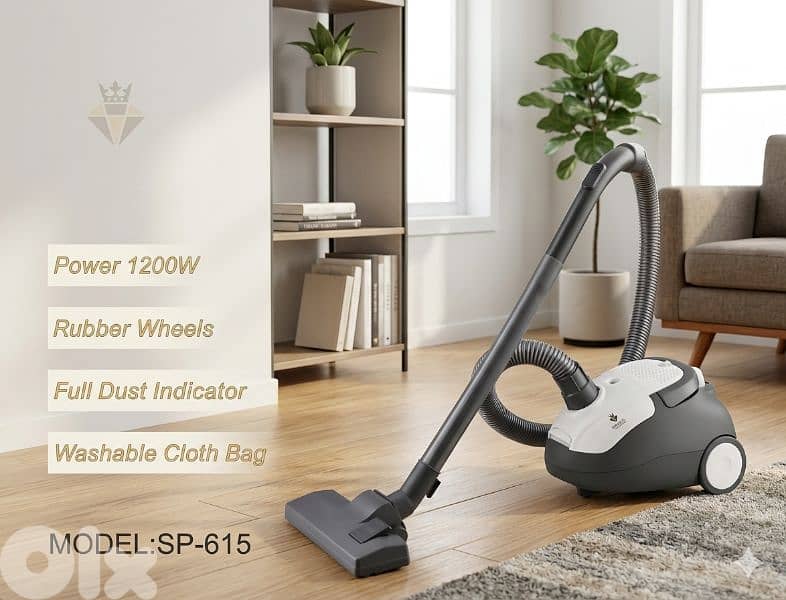 vacuum cleaner GENERAL 1200watt مكنسة 0