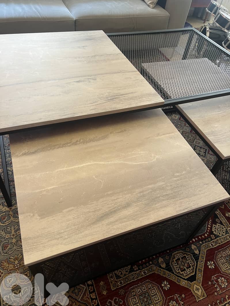 Set of 3 Modern Coffee table 1