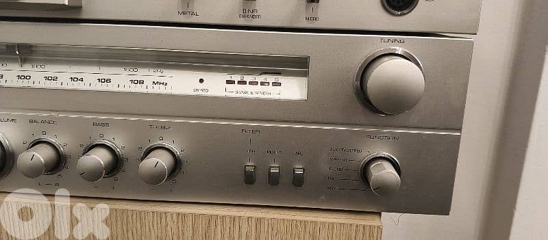 amplifier telefunken with deck cassette 4