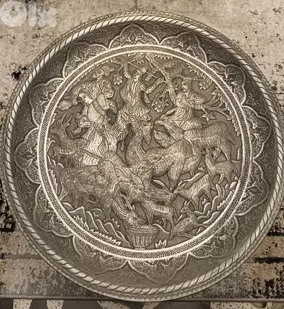 صحن نحاس اصفهاني ٤٠ سم