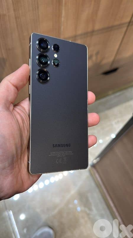 samsung s25 ultra 256 gb 12 ram black 2 sim like new 0