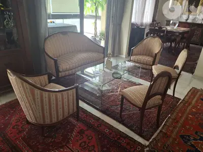 french salon Louis XV aging more than 80 years