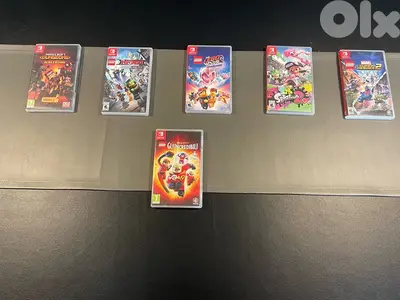 Used Nintendo switch games
