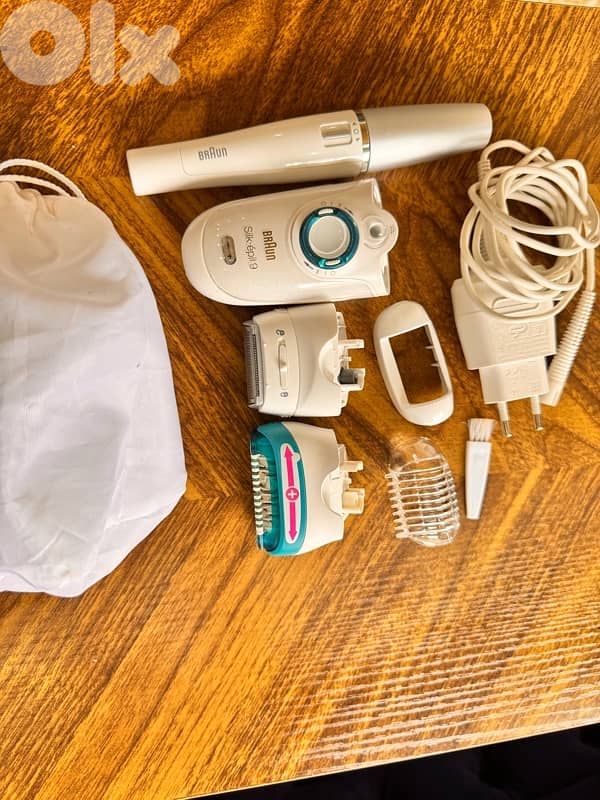 Braun Silk-épil 9-558 Wet & Dry Original – Excellent Condition 1