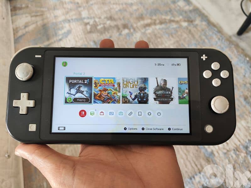 Switch lite chip modded 512gb 0