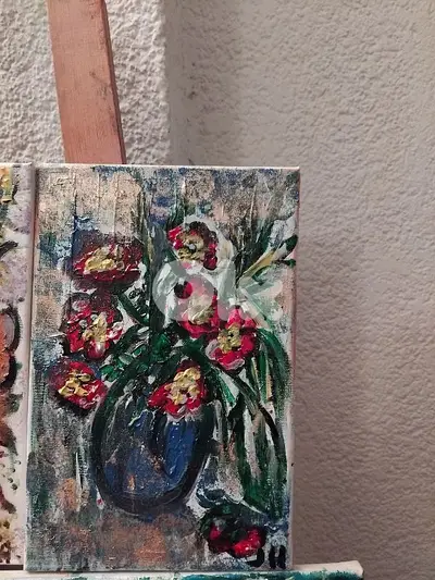 رسم،زيتي  على القماش يدويه