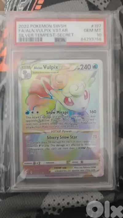 Alolan Vulpix PSA 10