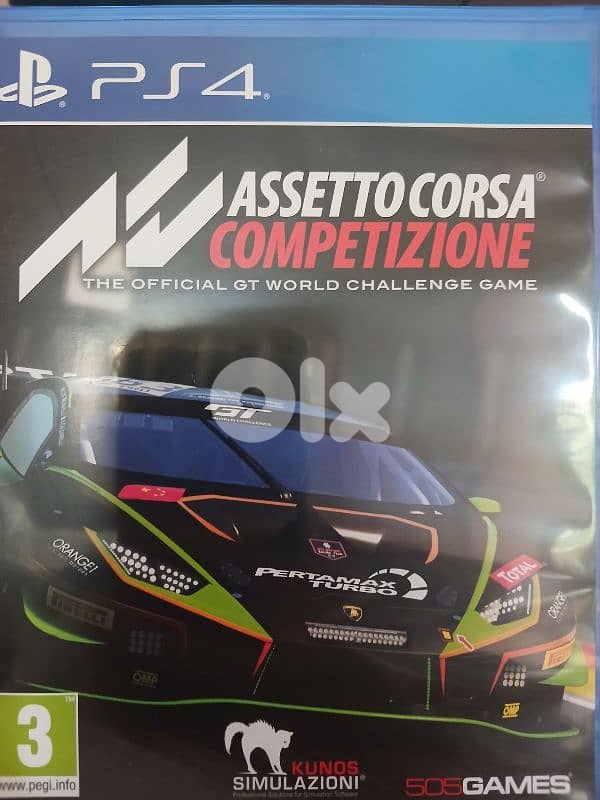 PXN V10 PRO SIM RACING READY STEERING WHEEL SET WITH ASSETTO CORSA PS4 2