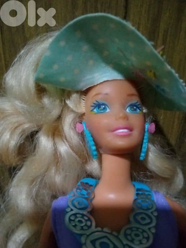 Barbie WESTERN FUN doll Mattel 89 rare Great doll+boots+hat+accessory 2