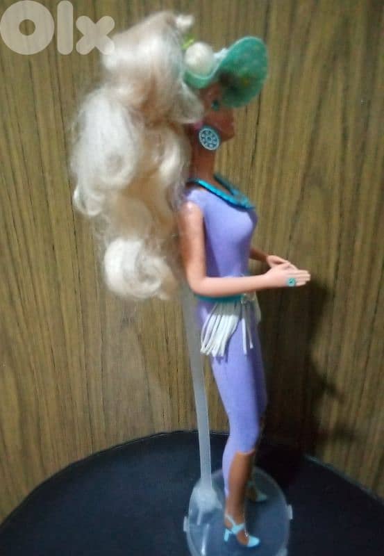 Barbie WESTERN FUN doll Mattel 89 rare Great doll+boots+hat+accessory 5