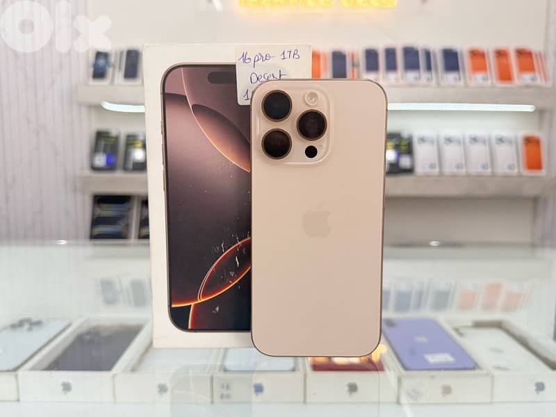 IPhone 16 pro 1 terra Like new never repaired in excellent condition 0