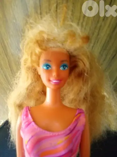 WET 'N WILD Barbie Mattel 1989 rare great doll special hair 2 tones=45 WET 'N WILD Barbie Mattel 1989 rare great doll special hair 2 tones=45