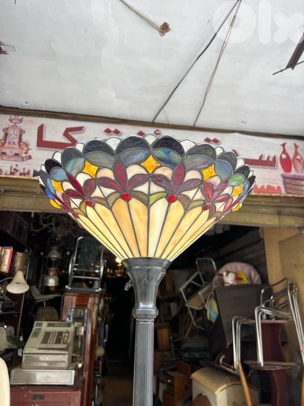 Stained Glass Floor Lamp In The Tiffany style inspired Design 5